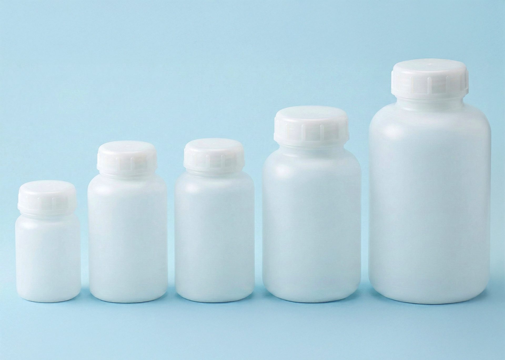 PE広口ボトル_蓋付★